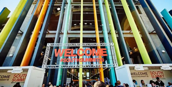 Imagen de archivo de la entrada a La Nave, donde se celebra anualmente South Summit