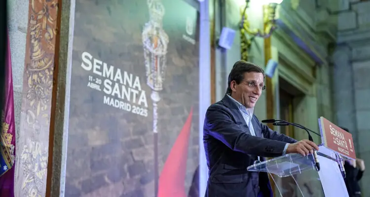 Presentación de la Semana Santa 2025 Madrid con José Luis Martínez -Almeida - Ayuntamiento de Madrid