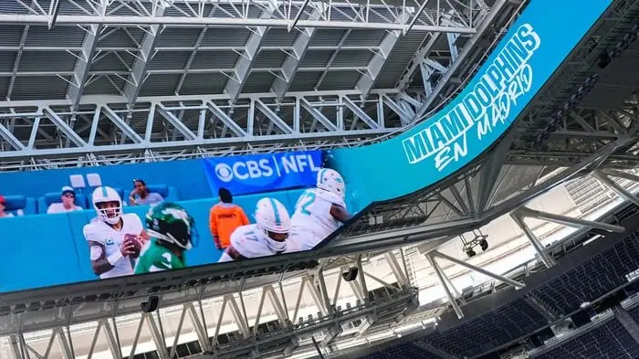 Madrid se convertirá en sede de la NFL en 2025 con un partido oficial en el Santiago Bernabéu