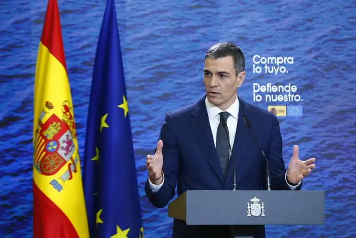 El presidente del Gobierno, Pedro Sánchez | Foto de Pool Moncloa/Jose Manuel Álvarez