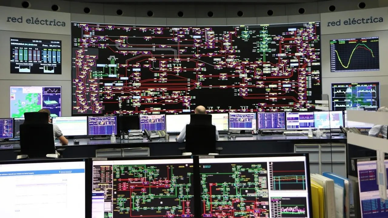 Centro de control de Red Eléctrica - Red Eléctrica