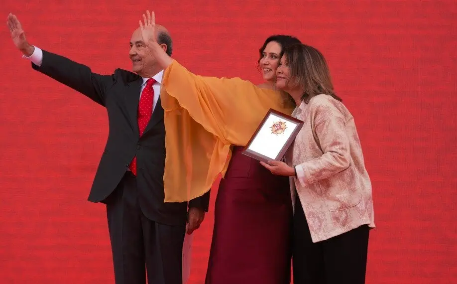Isabel Díaz Ayuso, durante el acto institucional del 2 de Mayo - Foto Comunidad de Madrid