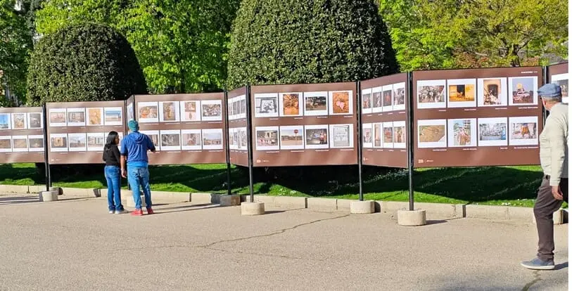 El Retiro despide hoy la exposición 'Voluntarios por amor' sobre la solidaridad tras la DANA