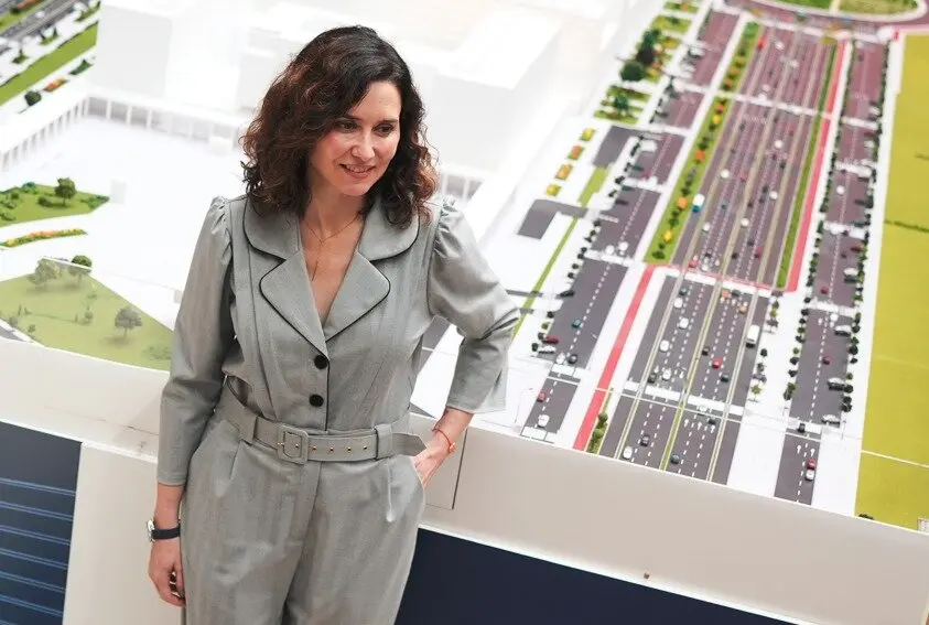 Isabel Díaz Ayuso en la presentación de la Ciudad de la Justicia - Foto Comunidad de Madrid