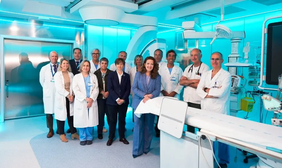 La consejera Matute, durante su visita al Hospital Clínico San Carlos - Foto Comunidad de Madrid