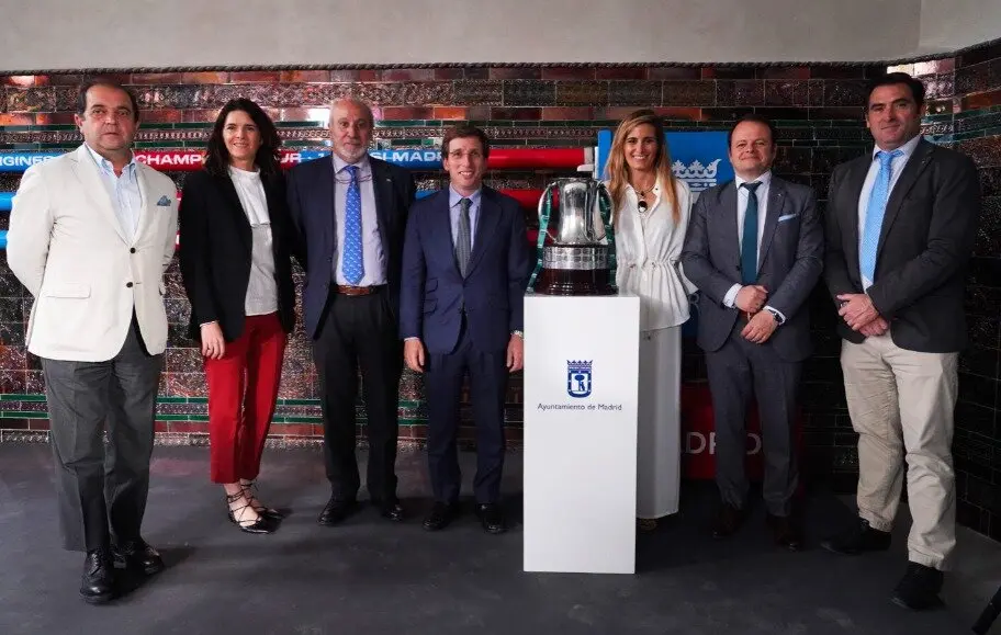 Almeida, en la presentación del Concurso de Saltos Internacional de Madrid - Foto Ayuntamiento de Madrid