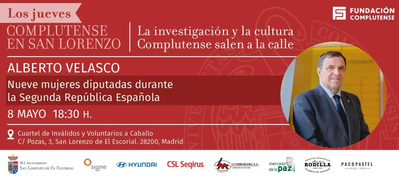 Alberto Velasco con su ponencia en Los jueves de la Complutense