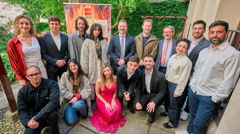 El consejero De Paco Serrano, en la presentación del cartel y las actividades de Ópera a Quemarropa - Foto Comunidad de Madrid
