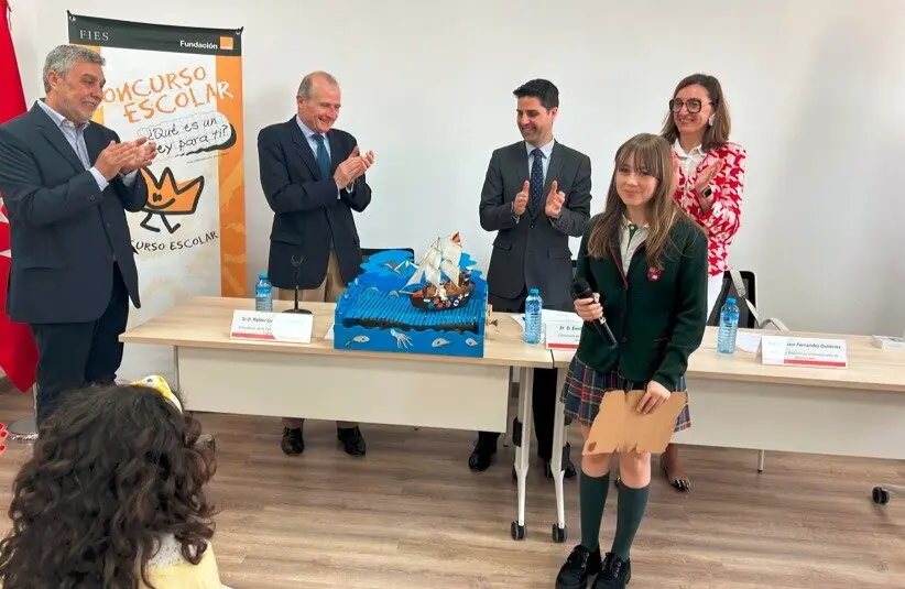 Gemma González Espín, ganadora que representará a la  región en una audiencia privada con Su Majestad el Rey Felipe VI - Foto Comunidad de Madrid