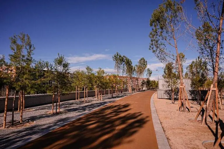 pista parque Atlético Madrid