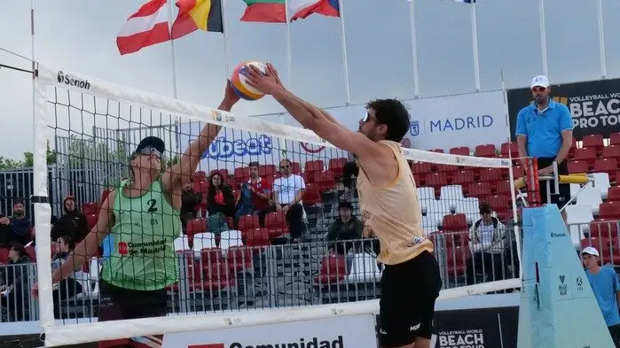 El vóley playa internacional toma Madrid con cinco parejas españolas en busca del título