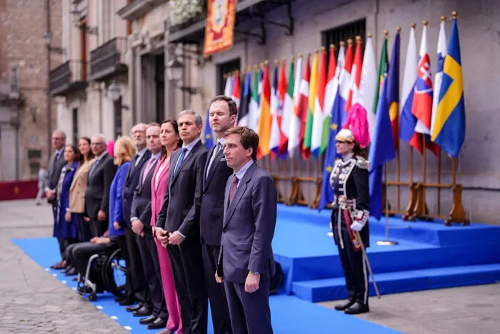 Celebración del Día de Europa en la Plaza de la Villa