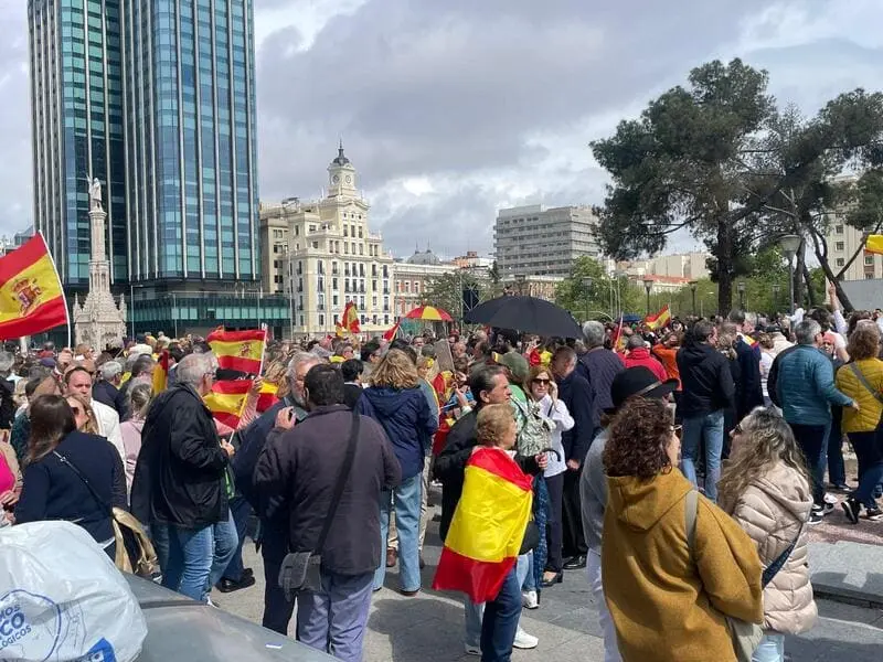 Manifestación Colón 10 de mayo