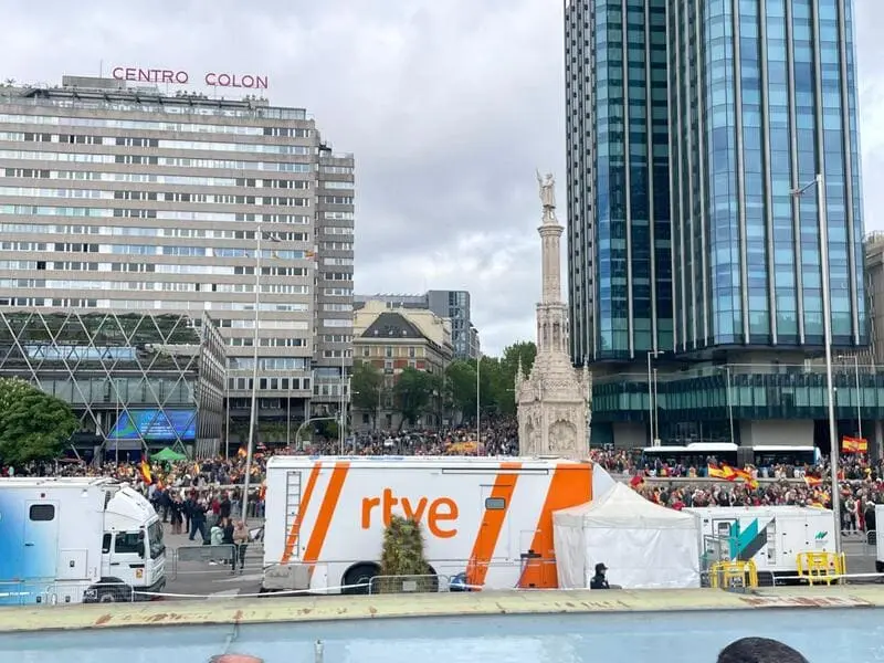 Manifestación Colón 10 de mayo