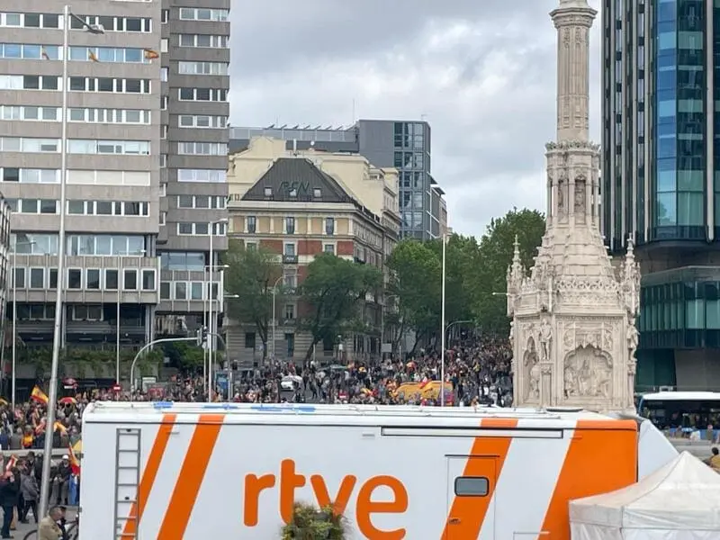 Manifestación Colón 10 de mayo