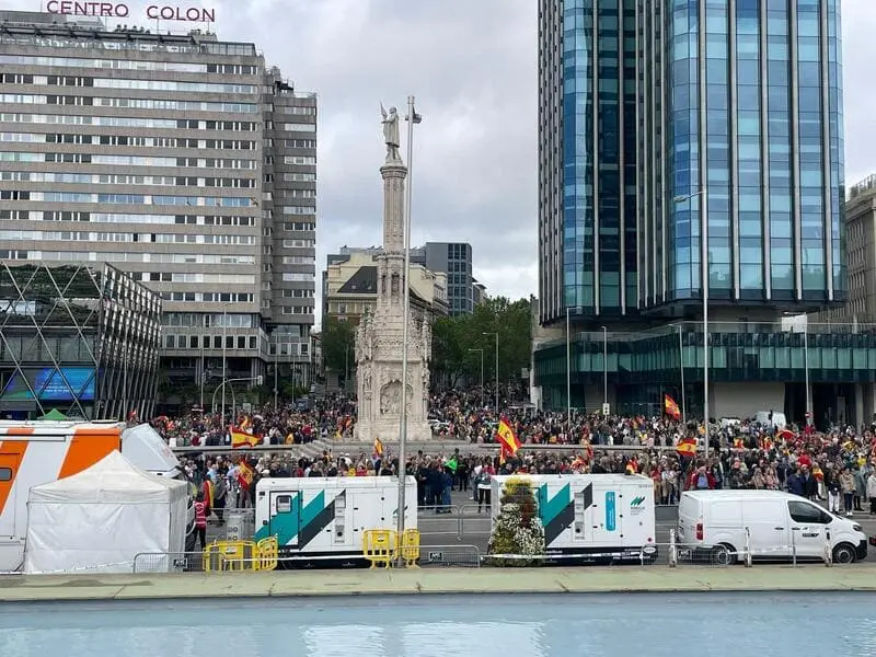 Manifestación Colón 10 de mayo