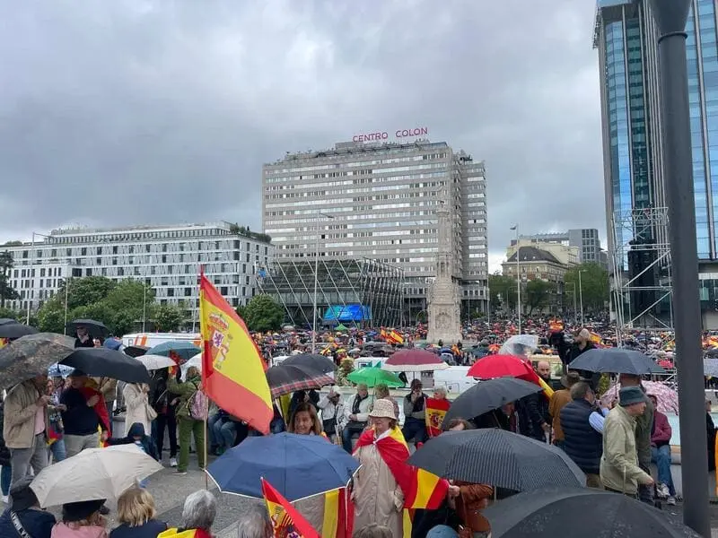 Manifestación Colón 10 de mayo