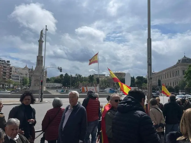 Manifestación Colón 10 de mayo