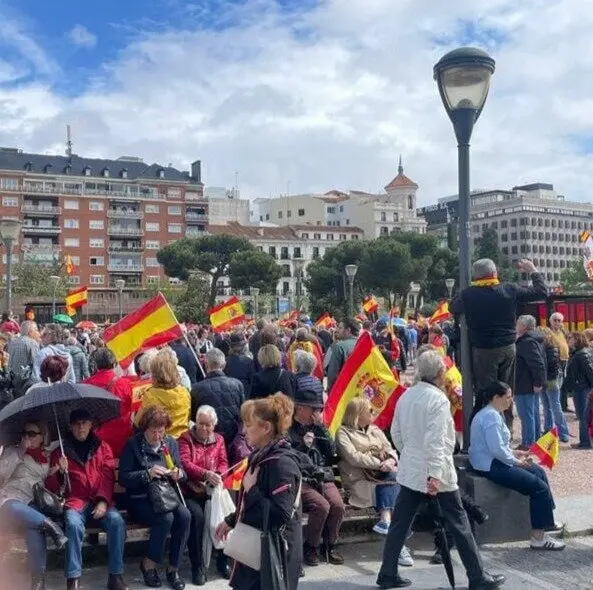 Manifestación Colón 10 de mayo