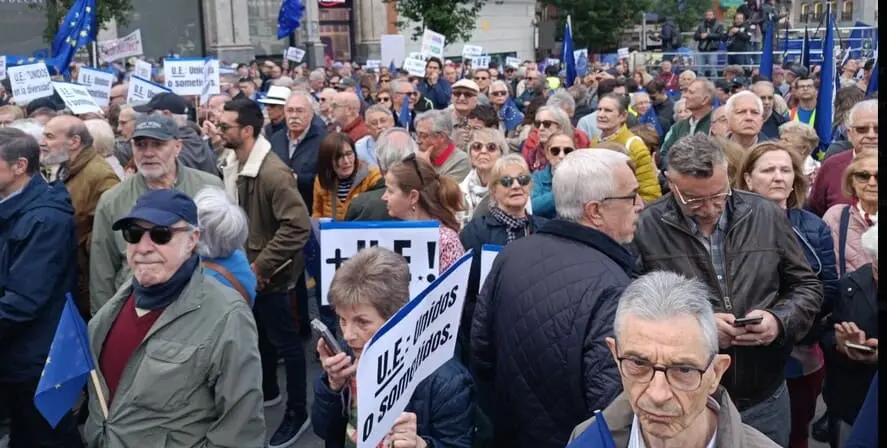 Concentración por una Europa social y democrática