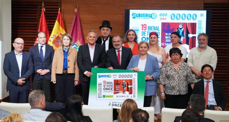 Presentación de la colaboración del Ayuntamiento de Madrid con la 19ª Bienal de Teatro ONCE - Foto Ayuntamiento de Madrid
