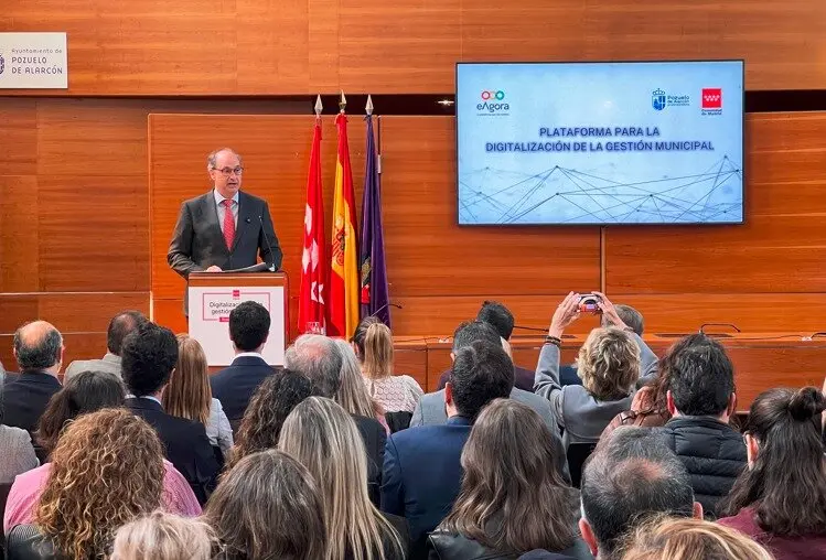 El consejero de Digitalización, Miguel López-Valverde - Foto Comunidad de Madrid