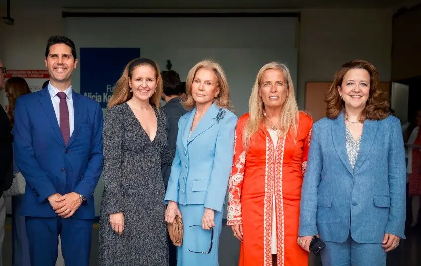 Los consejeros Albert, Viciana, Matute y Dávila, en la celebración del 30º aniversario de la Fundación Alicia Koplowitz - Foto Comunidad de Madrid