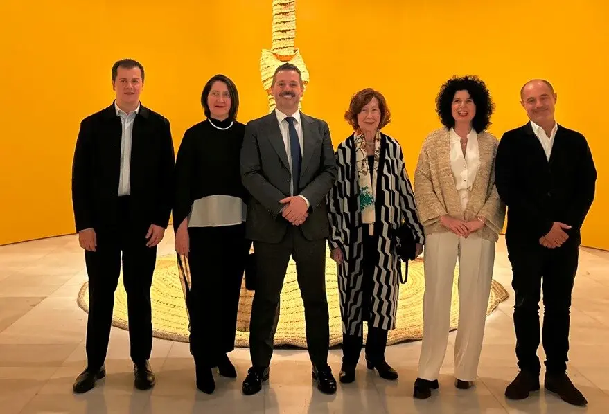 El consejero De Paco Serrano inauguró la muestra - Foto Comunidad de Madrid