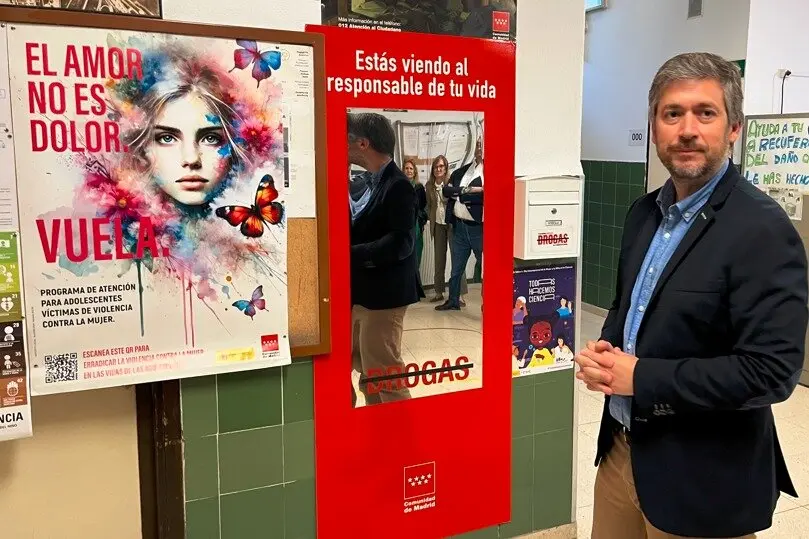 El consejero García Martín, en una de las jornadas del programa La Administración de Justicia contra las Drogas - Foto Comunidad de Madrid