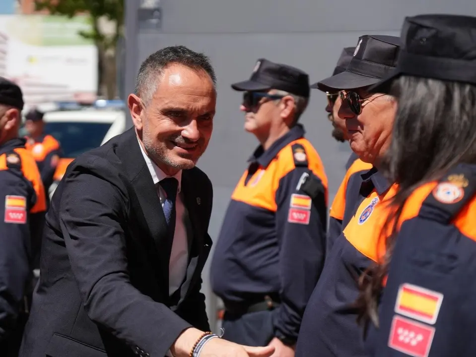 Manuel Bautista en el el 33 aniversario de la Agrupación de Voluntarios de Protección Civil - Fran Claudio