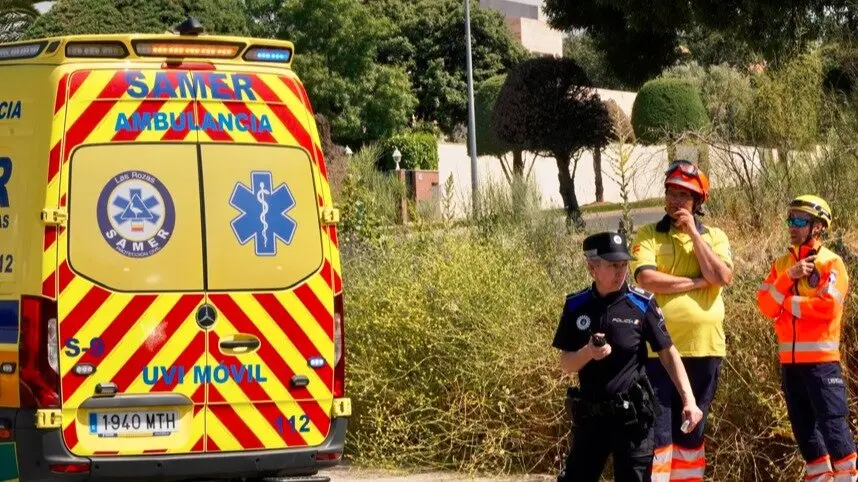 Simulacro incendio Las Rozas - Foto Ayuntamiento Las Rozas