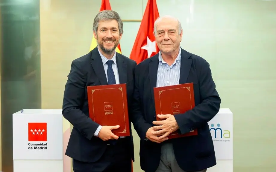 Convenio Comunidad de Madrid CEOMA - Foto Comunidad de Madrid