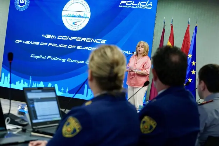 45ª Conferencia de Policía de Capitales Europeas, que se celebra en Madrid