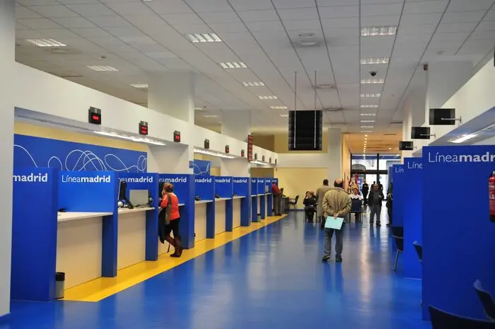 Imagen de archivo de oficina de atención al ciudadano Línea Madrid
