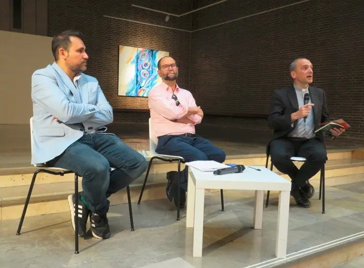 Pablo Moreno, Juan Orellana y Josetxu Vera  - Foto José Belló Aliaga