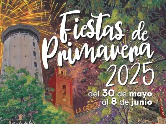 Cartel de las Fiestas de la Primavera 2025 de Hortaleza