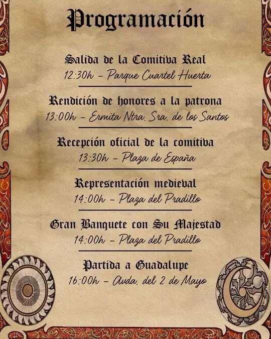 cartel evento V centenario Carlos V
