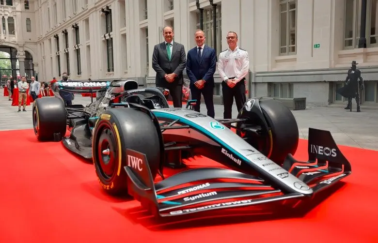 El consejero López-Valverde, en la clausura del CXO Madrid Summit CrowdStrike Mercedes-AMG Petronas F1 - Foto Comunidad de Madrid