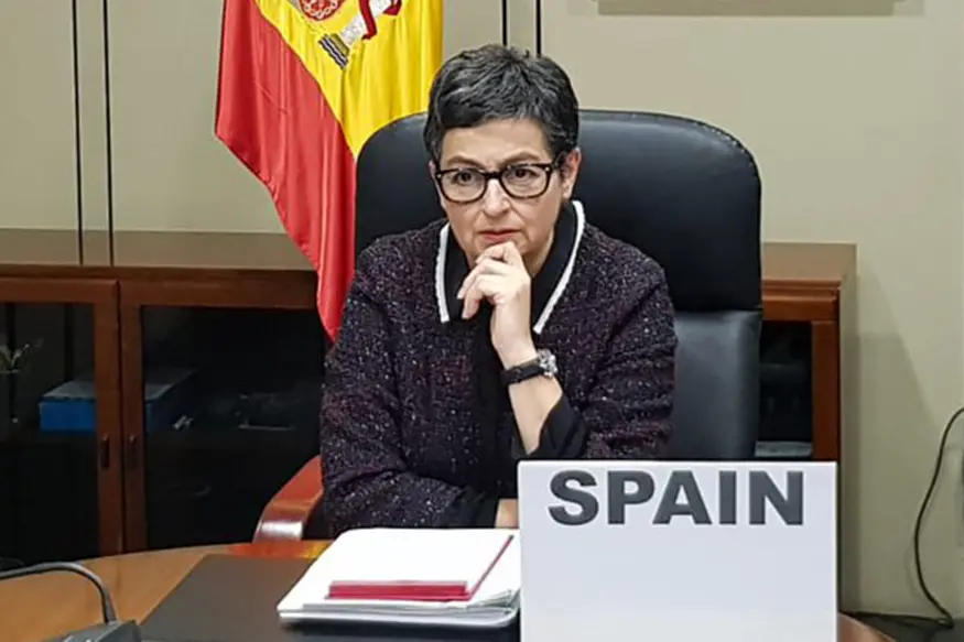 Arancha González Laya durante su etapa en el Gobierno | Foto: Moncloa