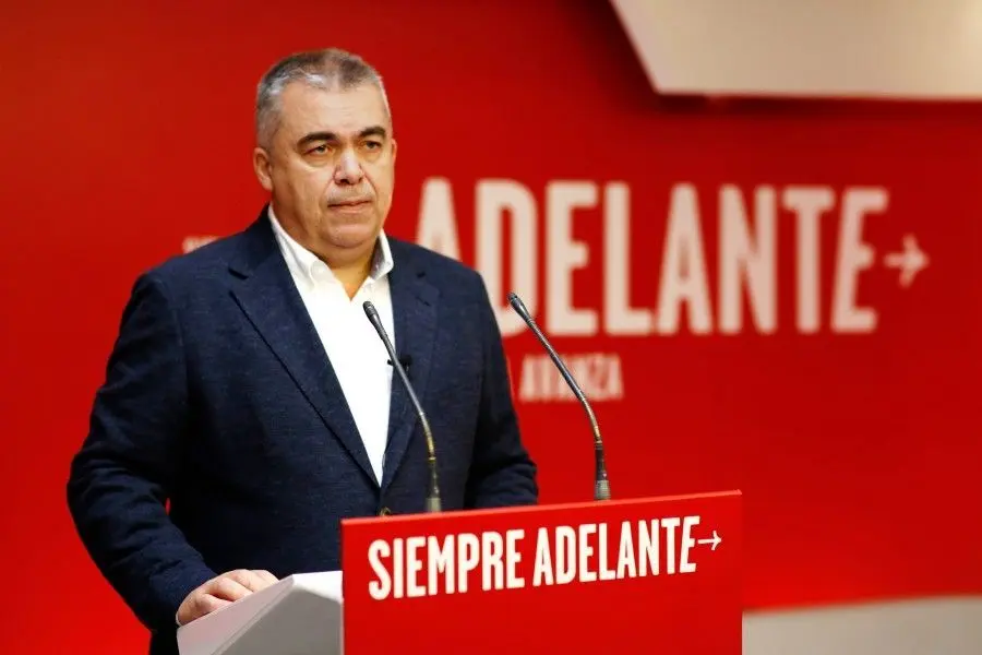 Cerdán en una rueda de prensa | Foto del PSOE