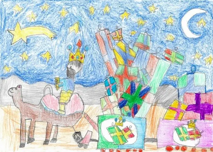 'Cargadito de ilusiones' de Martín Troyano Sánchez, del CEIP José Calvo Sotelo