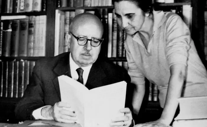 Eulalia Galvarriato y Dámaso Alonso
