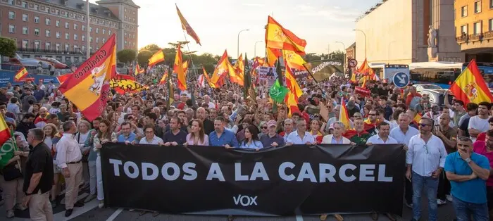 Manifestación Ferraz -Vox (X) 