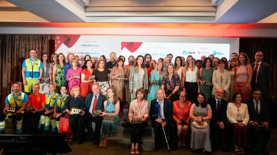 La consejera Matute, en la V edición de los Premios Redacción Médica - Foto Comunidad de Madrid
