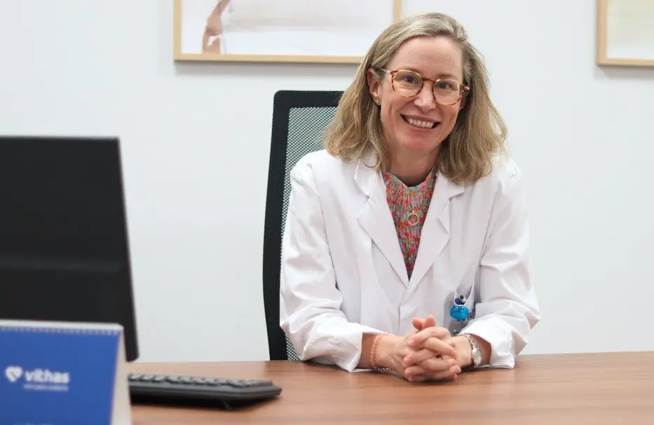 Dra. Marta Andreu, jefa del Servicio de Dermatología del Hospital Vithas Madrid La Milagrosa - Foto Hospital Vithas Madrid La Milagrosa