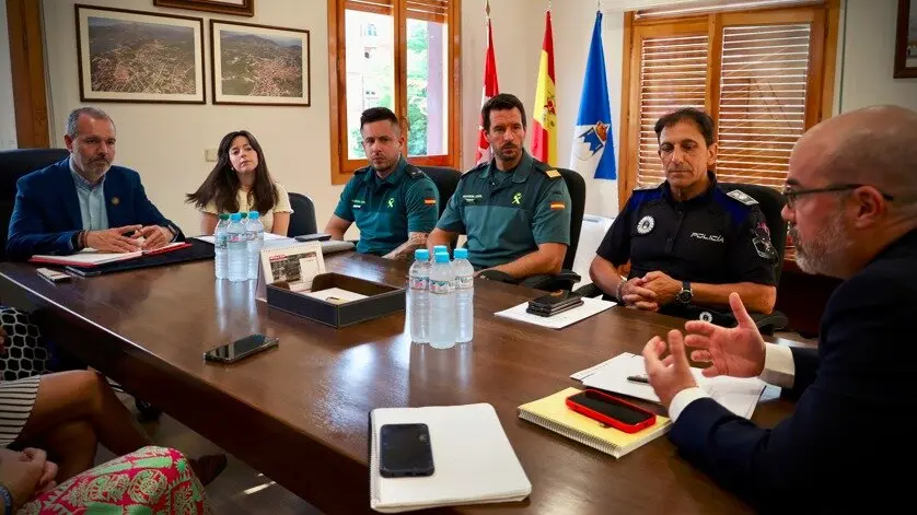 Junta Local de Seguridad Becerril de la Sierra - Foto Delegación del Gobierno en Madrid