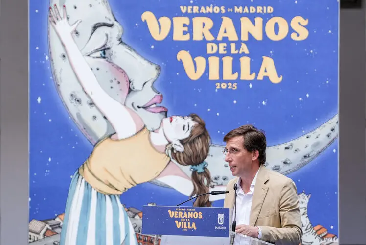 José Luis Martínez-Almeida en la presentación del 41ª edición de Veranos de la Villa