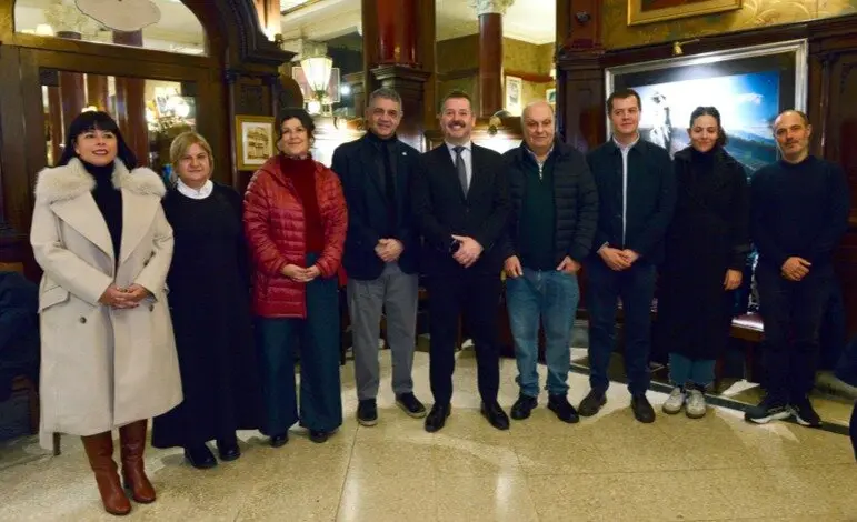El consejero De Paco Serrano, en la presentación Rutas Literarias de Borges y Lorca - Foto Comunidad de Madrid