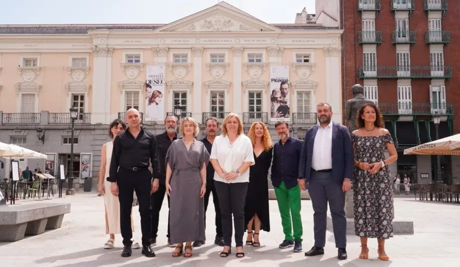 Acto de presentación de la nueva programación para la temporada 2025-26 del Teatro Español - Foto Ayuntamiento de Madrid