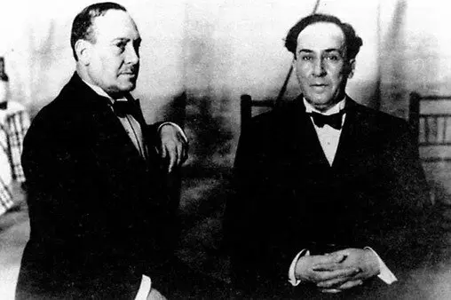 Manuel Machado y Antonio Machado